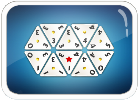 Triominos : Double Hexagone  Jeux, Règles du jeu, Forme de triangle